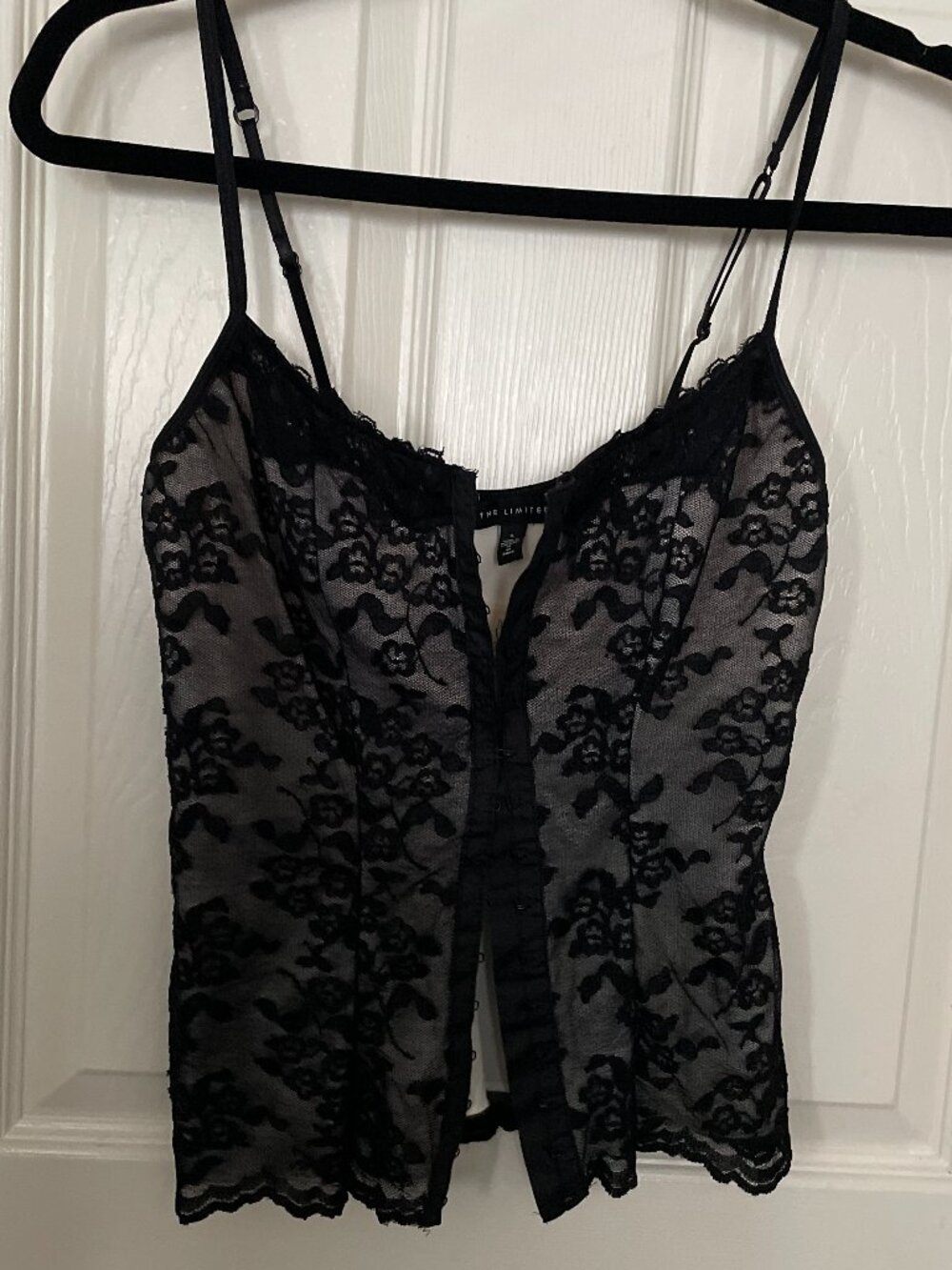 The Limited Black Lace Tank Top - Picture 2 of 6